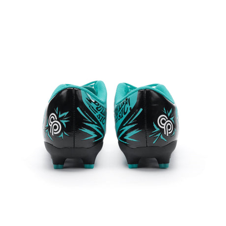 PUMA Ultra Play Christian Pulisic edición especial FG/AG JR Botas de fútbol juveniles - Azul Héroe/Negro/Blanco