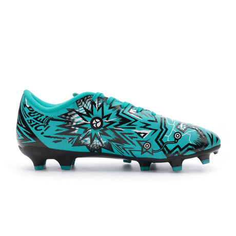 PUMA Ultra Play Christian Pulisic edición especial FG/AG JR Botas de fútbol juveniles - Azul Héroe/Negro/Blanco