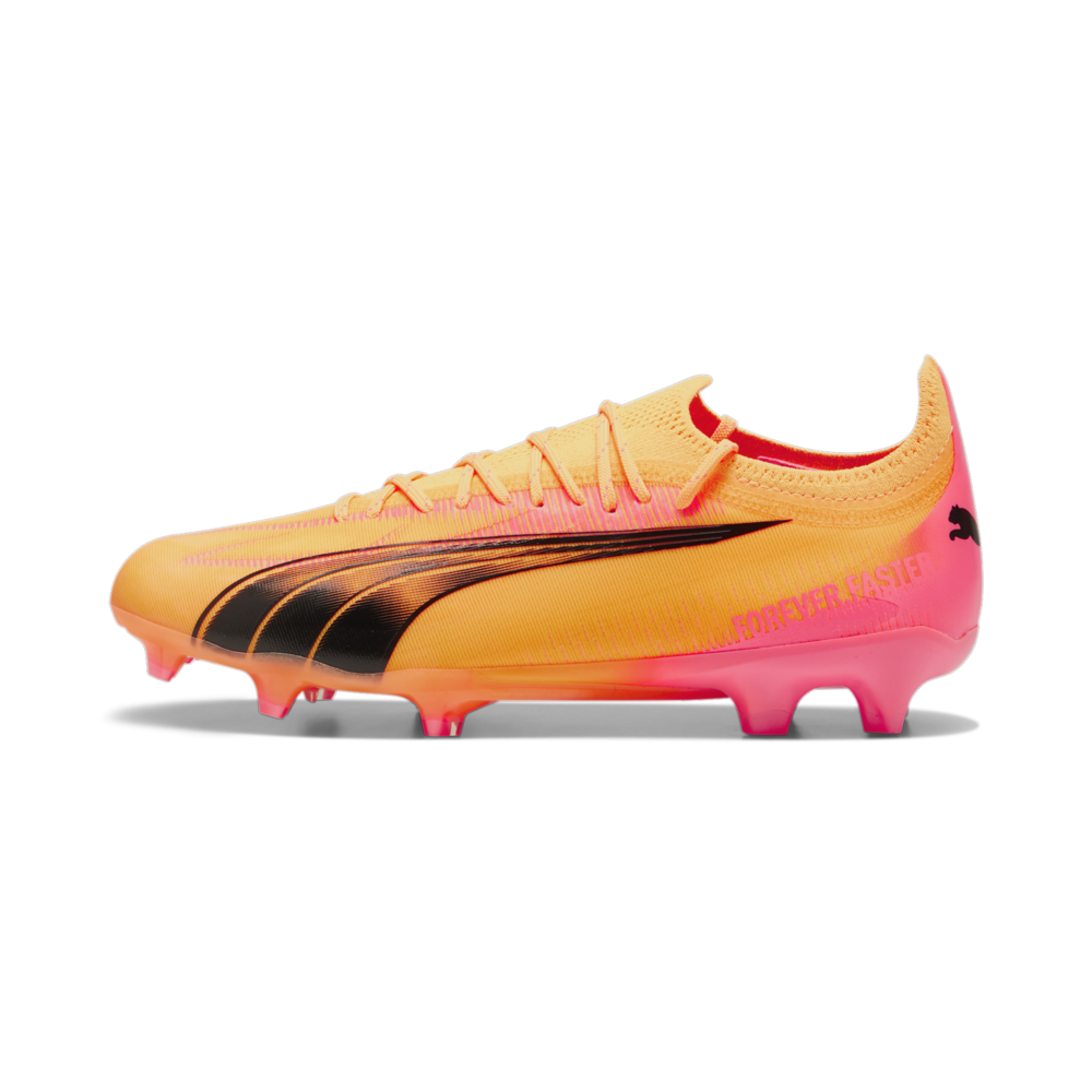 Puma Ultra Ultimate FG AG Firm Ground Soccer Cleats Orange Pink 10.5