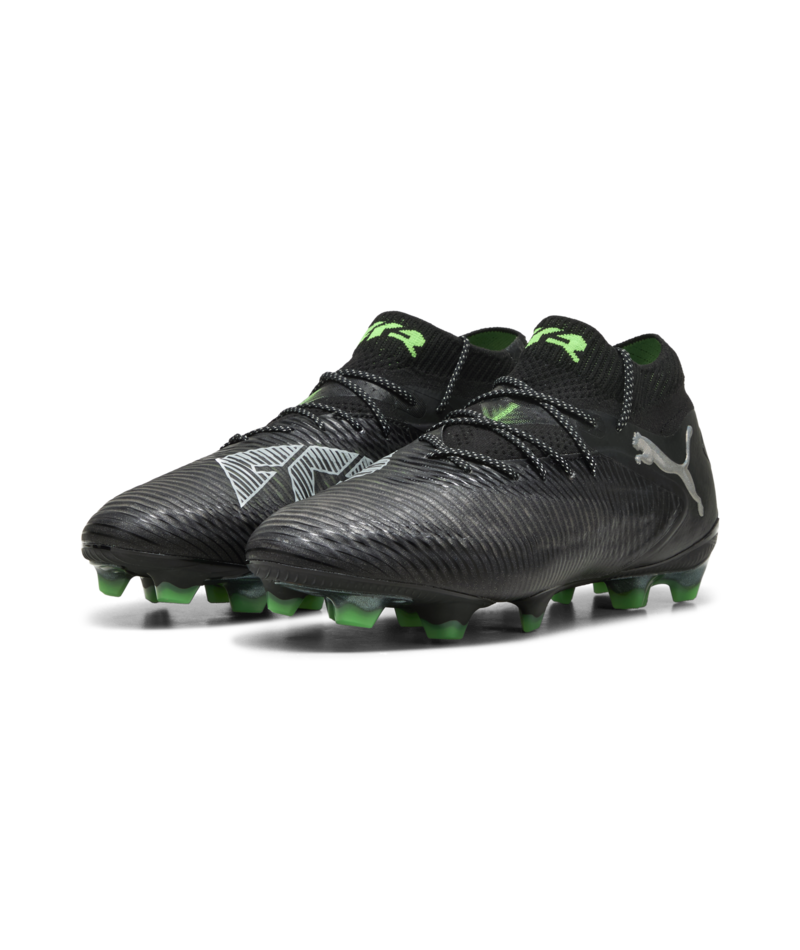 Botas de fútbol para terreno firme PUMA Future 8 Ultimate FG, color negro