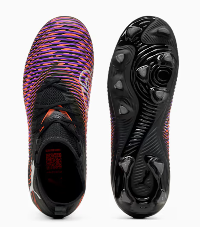 PUMA Future 8 Match FG/AG Firm/Multi-Ground Football Boots Junior Black