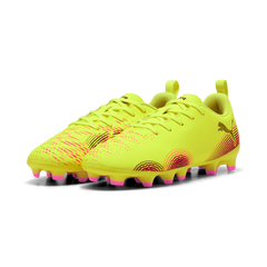 PUMA Future 8 Play FG/AG Junior Firm/Multi-Ground Football Boots Yellow