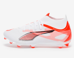 PUMA 5 Match + FG/AG Firm/Multi-Ground Football Boots Womens White