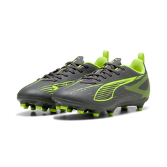 PUMA Ultra 5 Play FG/AG JR Plata