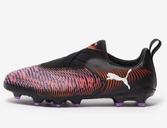 PUMA Future 8 Match Laceless FG/AG Multi-Ground Football Boots Junior Black
