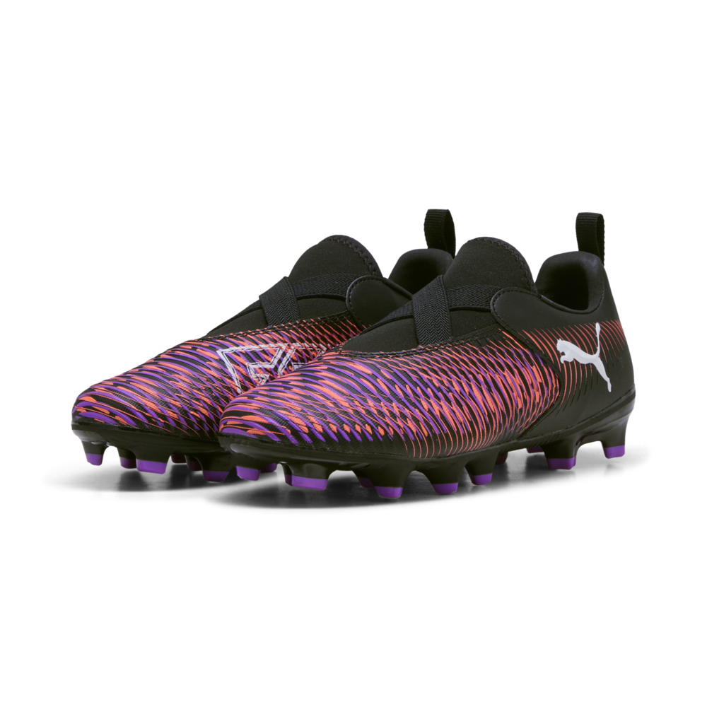 PUMA Future 8 Match Laceless FG/AG Multi-Ground Football Boots Junior Black