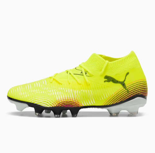 PUMA Future 8 Match FG/AG Womens Firm/Multi-Ground Football Boots Yellow