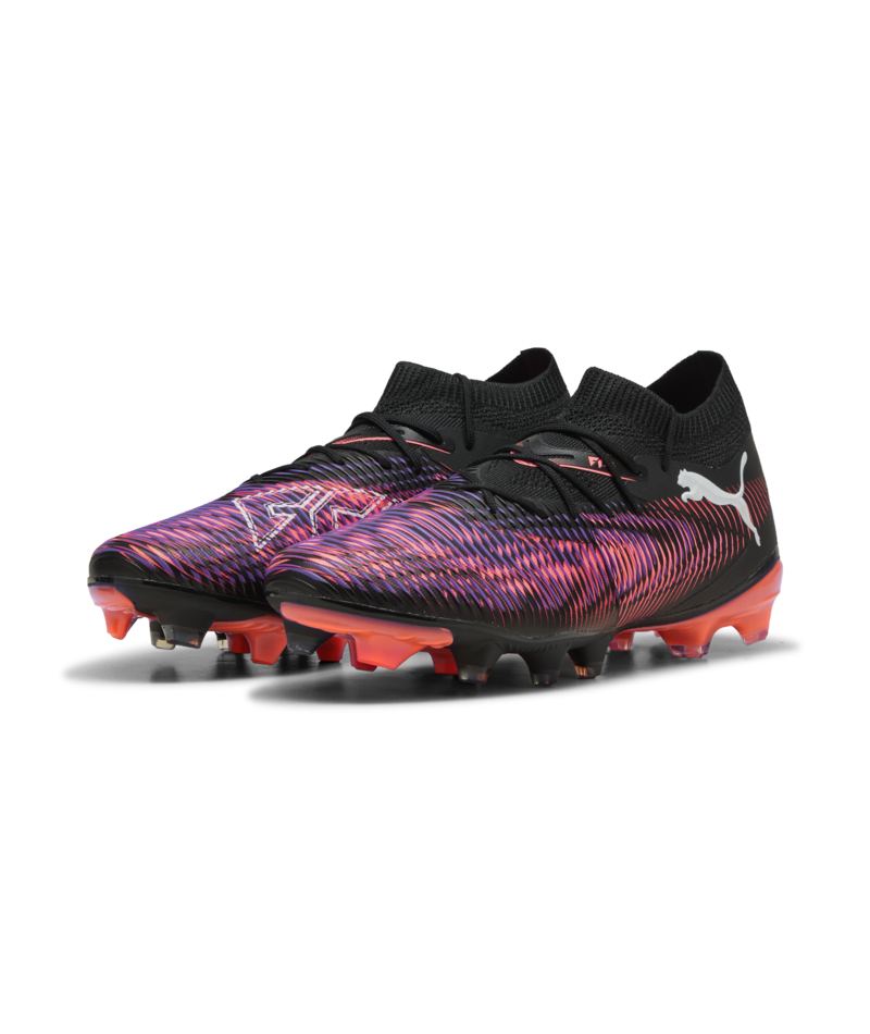 PUMA Future 8 Match FG/AG Women's Multi-Ground Soccer Cleats Black