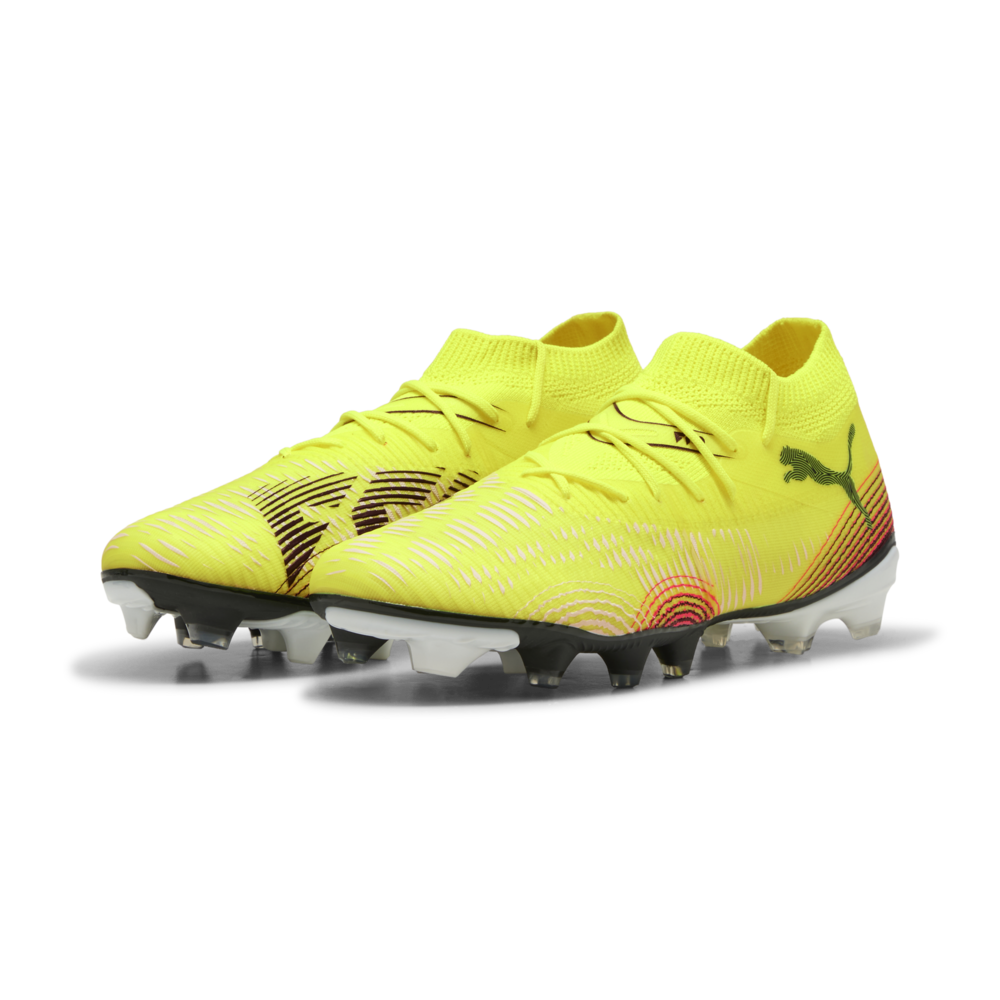 PUMA Future 8 Match FG/AG Womens Firm/Multi-Ground Football Boots Yellow