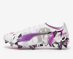 PUMA Ultra 5 Ultimate Forever FG Firm Ground White/Pure Magenta