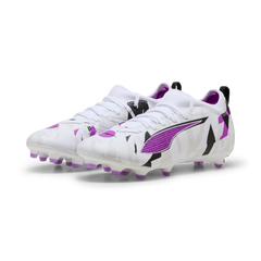 PUMA Ultra 5 Match Forever FG/AG Firm/Multi-Ground Football Boots Junior White