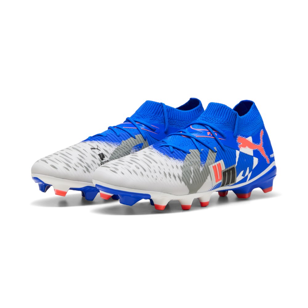 PUMA Future 8 Match Forever FG/AG Firm Ground Soccer White/Blue