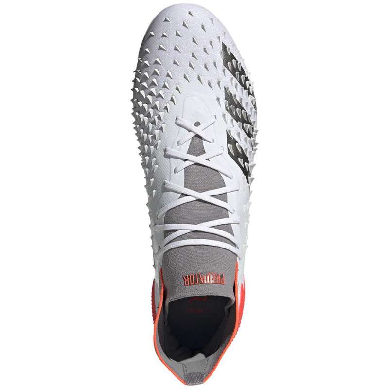 Zapatillas de fútbol adidas Predator Freak 1 Firm Ground Blancas