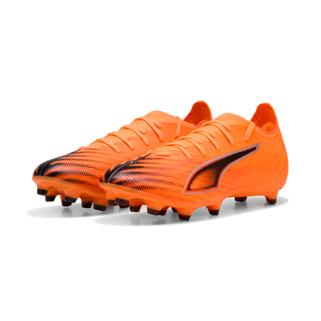 PUMA Ultra 6 Match FG/AG Men's Soccer Cleats - Orange/Black/Red