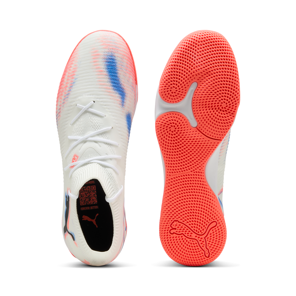 PUMA Future 8 Match Indoor Shoes -White/Black