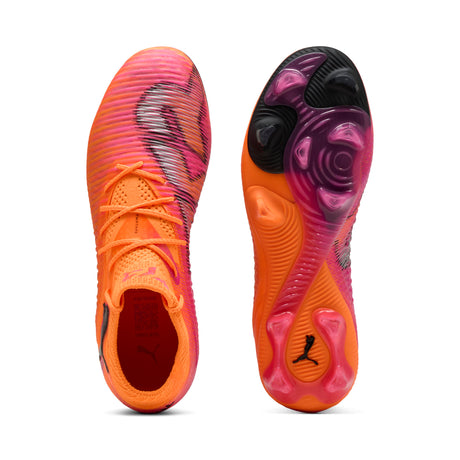 PUMA Future 8 Ultimate FG Women's Soccer Cleats - Orange/Black
