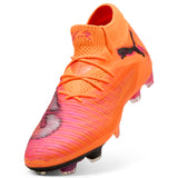 PUMA Future 8 Ultimate FG Women's Soccer Cleats - Orange/Black