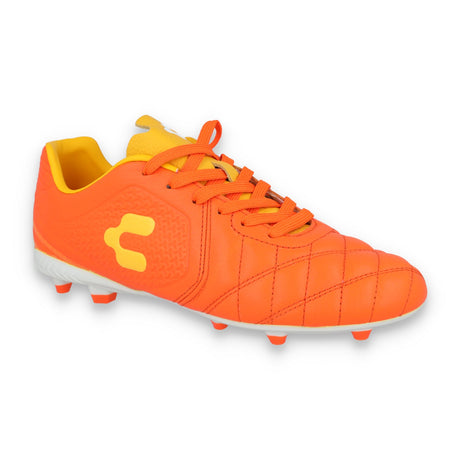 Charly Legendario LT FG 2.0 Botines de fútbol de terreno firme - Naranja/Blanco