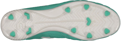 Charly Legendario LT FG 2.0 Tacos de fútbol de terreno firme - Aqua/Blanco