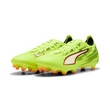PUMA Ultra 6 Match FG/AG Firm/Multi-Ground Men's Soccer Cleats - Yellow/Black/Red