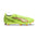 PUMA Ultra 6 Match FG/AG Tacos de fútbol para hombre de terreno firme/múltiple - Amarillo/Negro/Rojo
