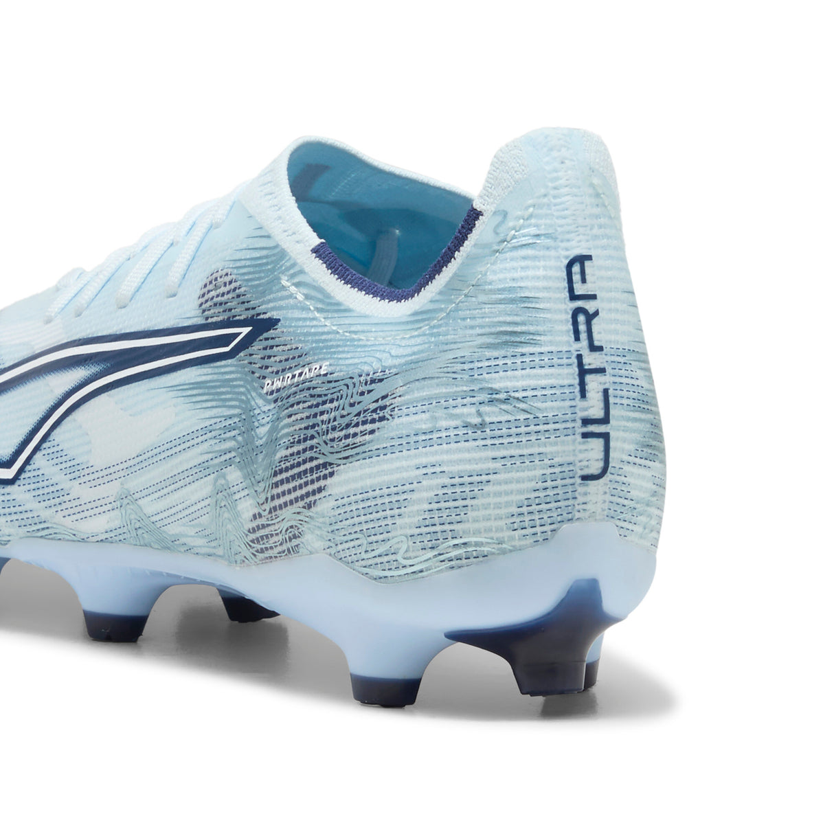PUMA Ultra 6 Match FG/AG Firm Ground/Artificial Ground Men's Soccer Cleats - Icy Blue/White