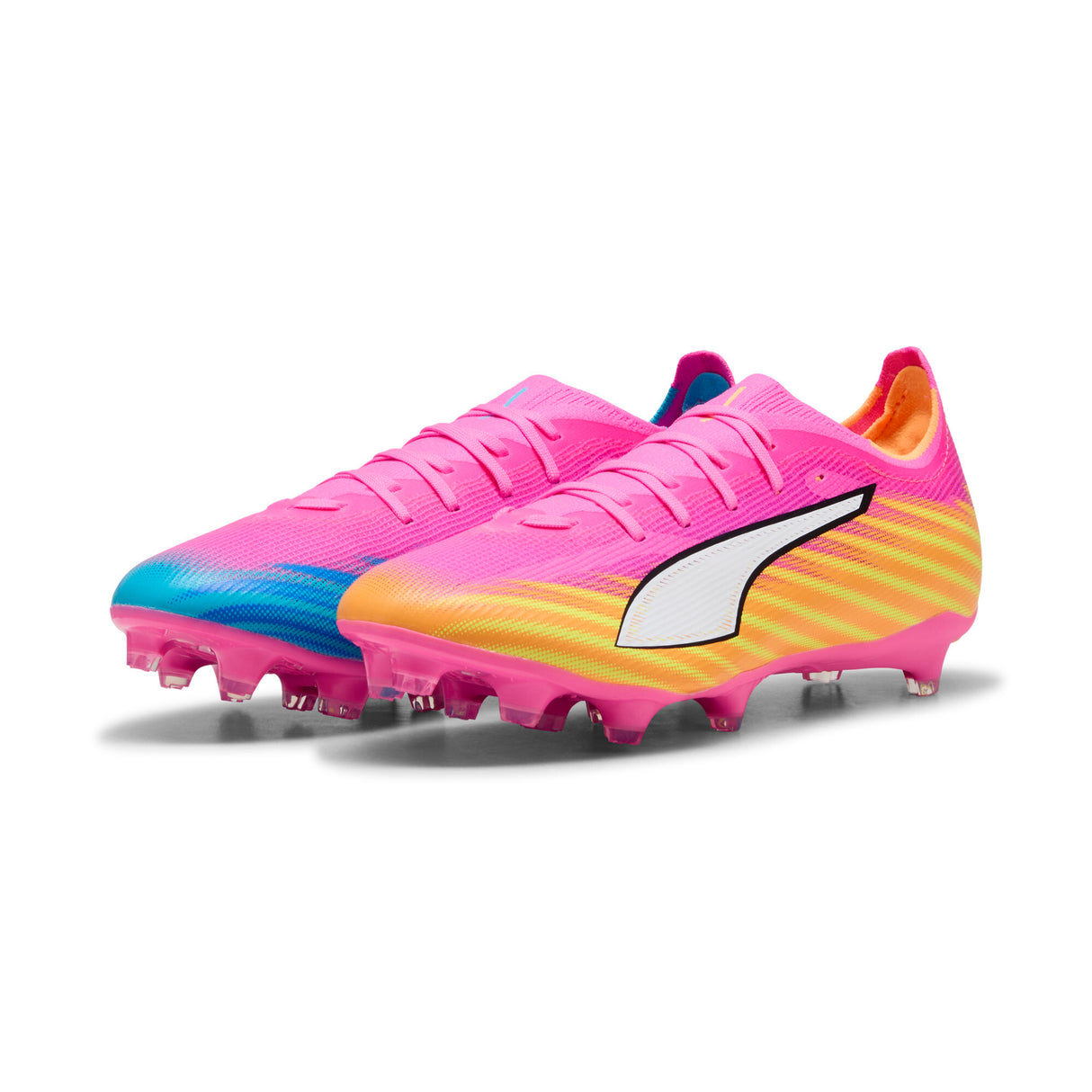 PUMA Ultra 6 Match FG/AG Firm Ground/Artificial Ground Men's Soccer Cleats - Pink/White
