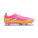 PUMA Ultra 6 Match FG/AG Firm Ground/Artificial Ground Men's Soccer Cleats - Pink/White
