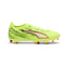 PUMA Ultra 6 Pro FG/AG Firm/Multi-Ground Men's Soccer Cleats - Yellow/Black/Red