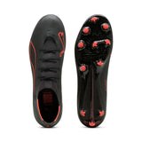 PUMA Ultra 6 Pro FG/AG Firm Ground/Artificial Ground Men's Soccer Cleats - Black/Red