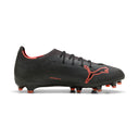 PUMA Ultra 6 Pro FG/AG Firm Ground/Artificial Ground Men's Soccer Cleats - Black/Red