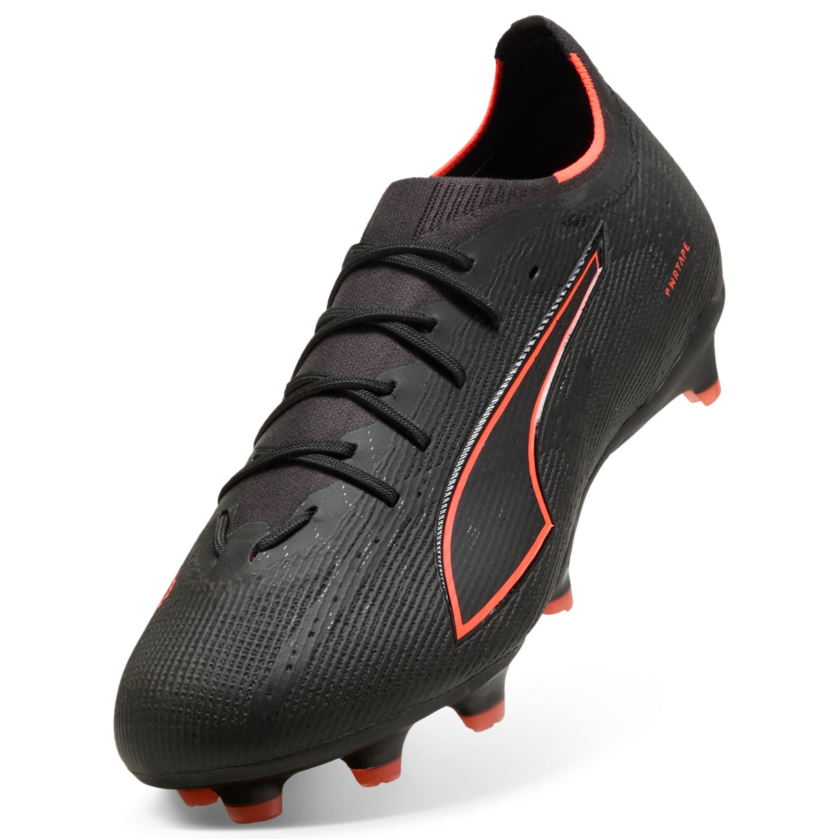 PUMA Ultra 6 Pro FG/AG Firm Ground/Artificial Ground Men's Soccer Cleats - Black/Red