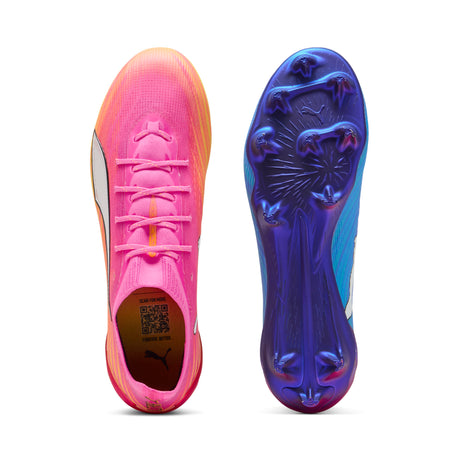 PUMA Ultra 6 Ultimate FG Firm Ground Men's Soccer Cleats - Pink/White