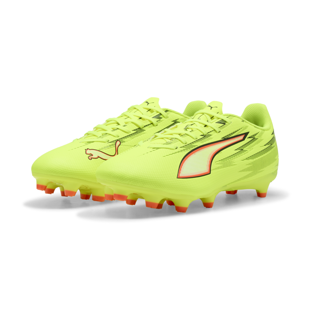 PUMA Ultra 6 Play FG/AG Firm/Multi-Ground Men's Soccer Cleats - Yellow/Black/Red