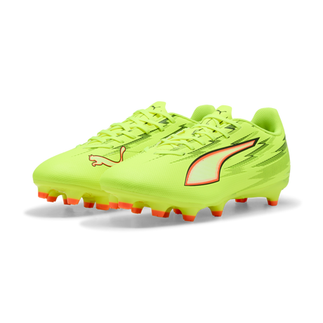 PUMA Ultra 6 Play FG/AG Firm/Multi-Ground Men's Soccer Cleats - Yellow/Black/Red