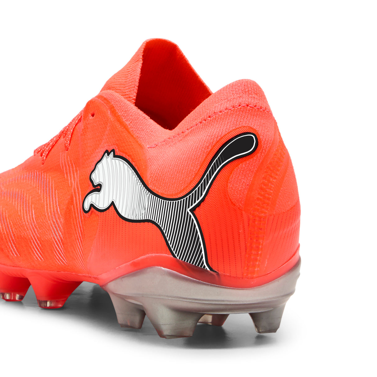 PUMA Future 9 Fusion FG/AG Firm/Multi-Ground Men's Soccer Cleats - Red/White/Black