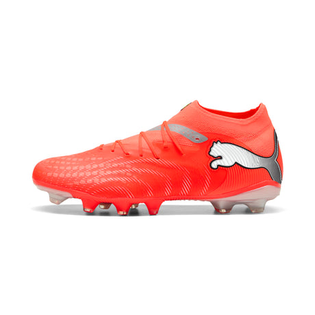 PUMA Future 9 Pro FG/AG Firm/Multi-Ground Men's Soccer Cleats - Red/White