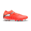 PUMA Future 9 Pro FG/AG Firm/Multi-Ground Men's Soccer Cleats - Red/White