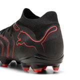 PUMA Future 9 Match FG/AG Firm Ground/Artificial Ground Men's Soccer Cleats - Black/Red/Gray