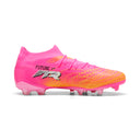 PUMA Future 9 Match FG/AG Firm Ground/Artificial Ground Men's Soccer Cleats - Pink/Aqua/White