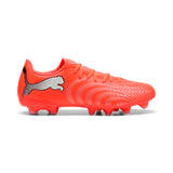 PUMA Future 9 Play FG/AG Firm/Multi-Ground Men's Soccer Cleats - Red/White/Black