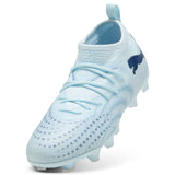 PUMA Future 9 Match FG/AG Firm Ground/Artificial Ground Youth Soccer Cleats - Icy blue