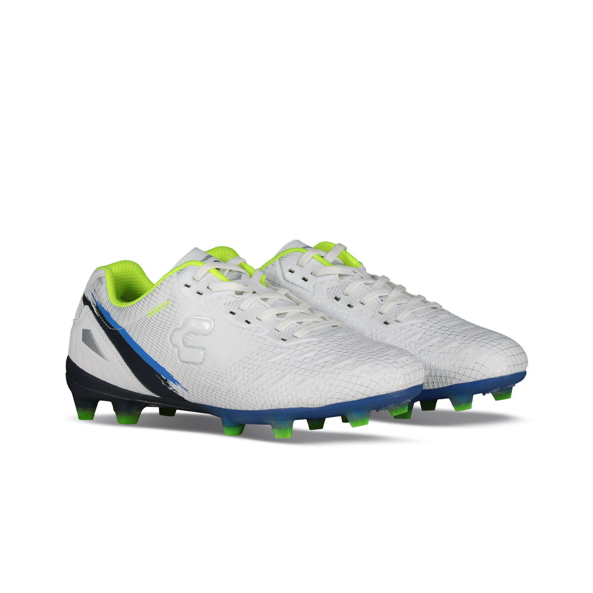 Charly Hotcross 4.0 Firm Ground White/Blue