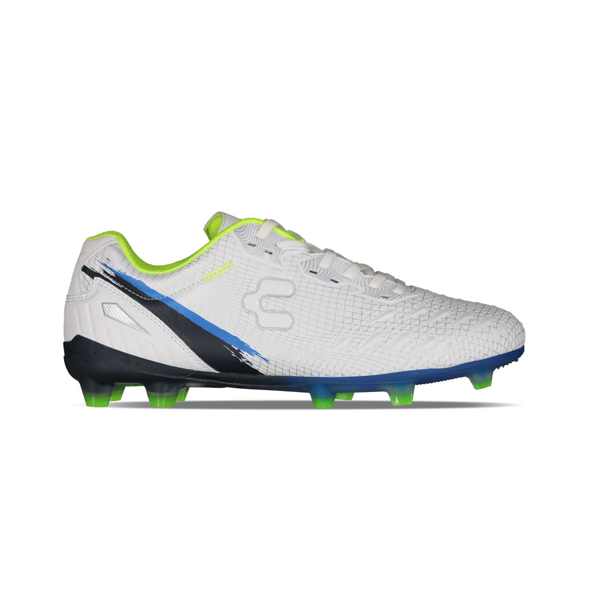 Charly Hotcross 4.0 Firm Ground White/Blue