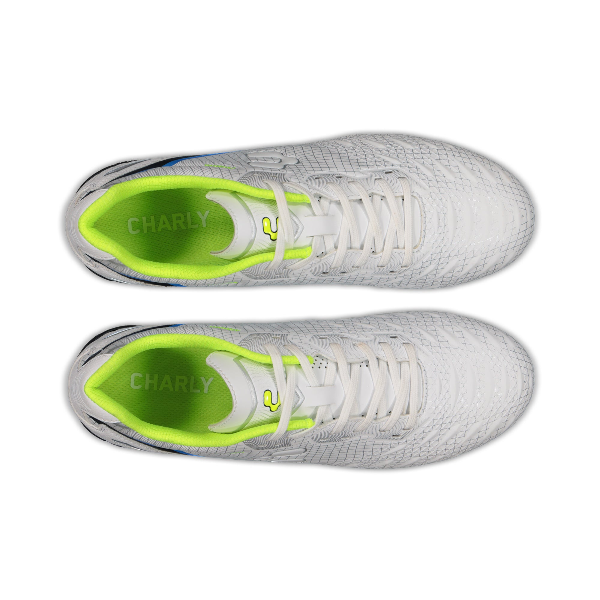 Charly Hotcross 4.0 Firm Ground White/Blue