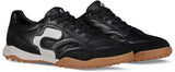 Charly Campista Leather Turf Men's Soccer Cleats - Black/White