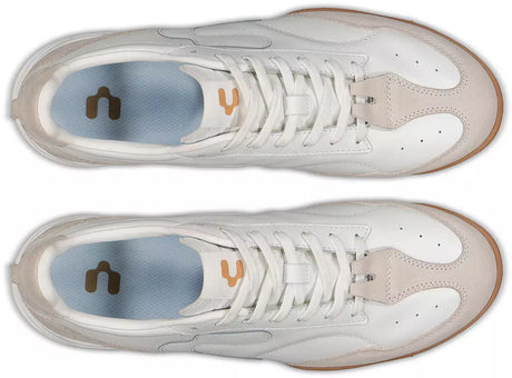 Charly Campista Leather Turf Men's Soccer Cleats - White/White