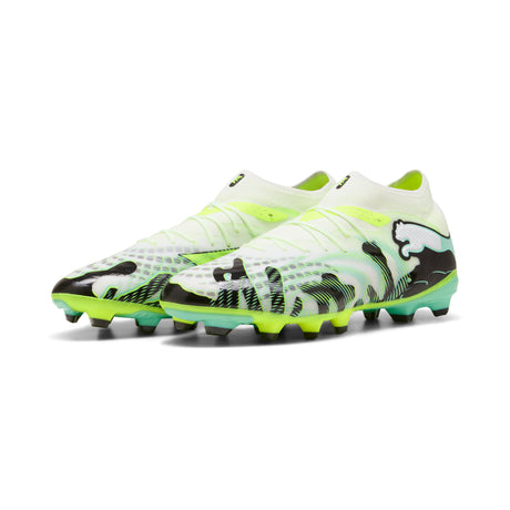 PUMA Future 9 Pro Creativity FG/AG Firm/Multi-Ground Men's Soccer Cleats - Yellow/Mint