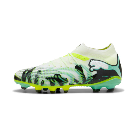 PUMA Future 9 Pro Creativity FG/AG Firm/Multi-Ground Men's Soccer Cleats - Yellow/Mint