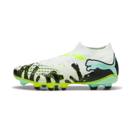 PUMA Future 9 Match Creativity FG/AG Firm Ground/Artificial Ground Men's Soccer Cleats - Yellow/White